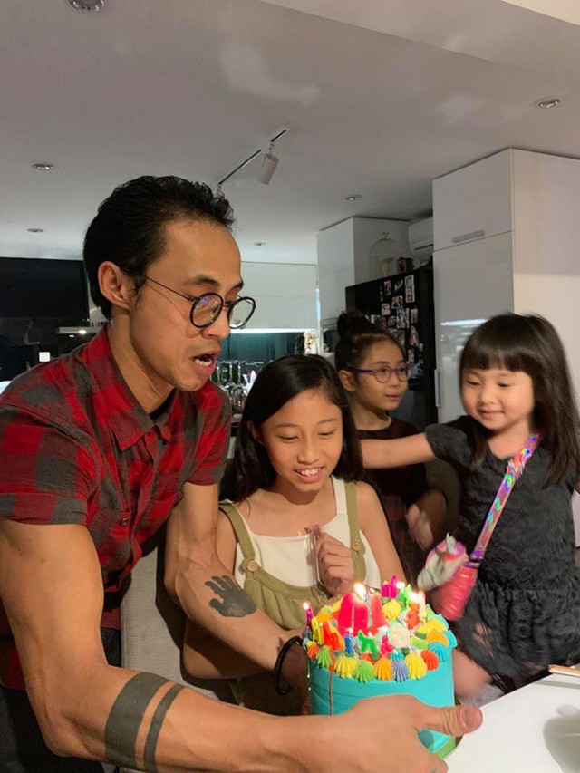 Phạm Anh Khoa chúc mừng sinh nhật con gái 10 tuổi