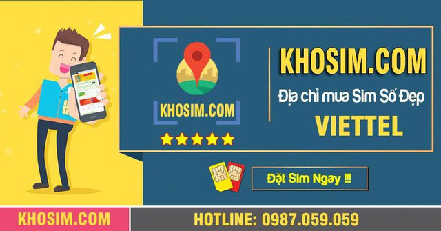 Sở hữu ngay chiếc sim mang dấu ấn bản thân với khosim.com