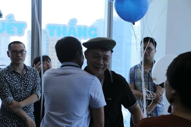 
BTV Trần Quang Minh trong ngày tạm chia tay VTV6.
