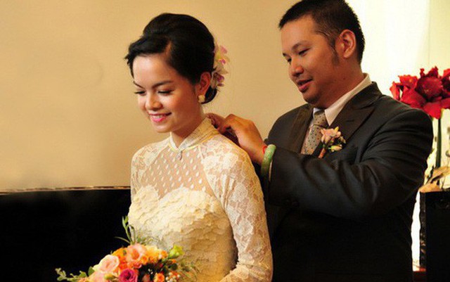 Phạm Quỳnh Anh kết hôn cùng Quang Huy vào ngày 10/5/2012.