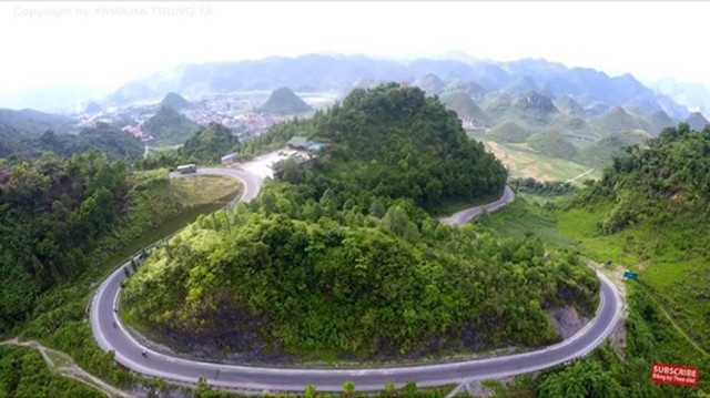 
Hình ảnh quay bằng flycam của Bùi Minh Tuấn đã được đăng ký bản quyền trên Youtube
