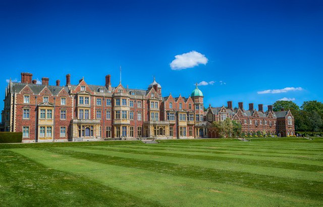 Khu quần thể bất động sản Sandringham ở hạt Norfolk của Nữ hoàng Anh. Ảnh: Gary Williams.