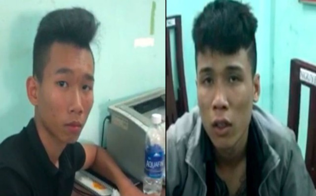 2 đối tượng tại cơ qua công an