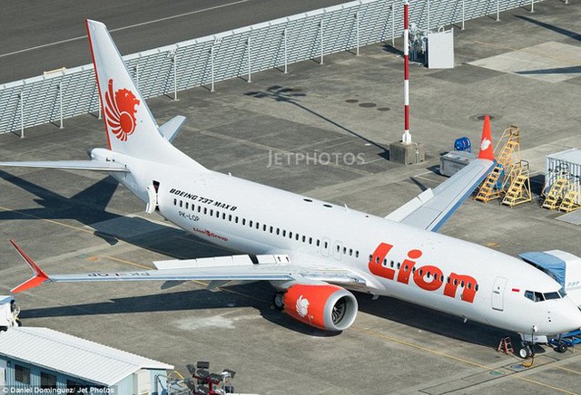 Chiếc may bay Lione Air gặp nạn sau 13 phút cất cánh.