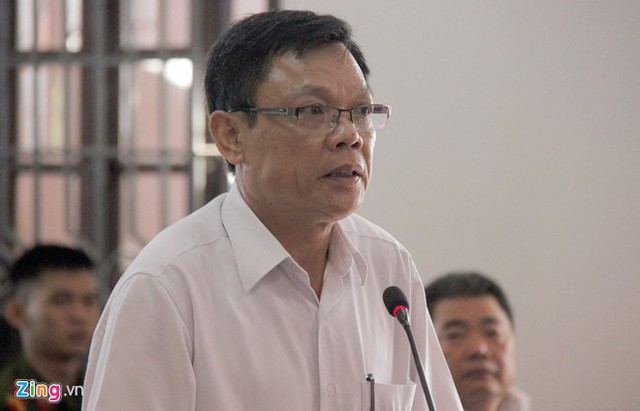 
Bị cáo Vũ Văn Vinh tại tòa. Ảnh: Hoàng Lam.
