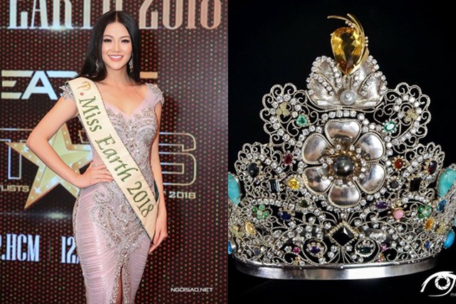 Ngày 11/11, Miss Earth 2018 Nguyễn Phương Khánh trở về Việt Nam sau một tuần đầu tiên thực hiện nghĩa vụ tân hoa hậu tại Philippines. Tuy nhiên, việc chiếc vương miện danh giá không được hoa hậu đội khiến nhiều khán giả thắc mắc. Phương Khánh lý giải vương miện có giá trị lớn nên khó rời khỏi Philippines nếu không có sự đồng hành của chủ tịch cuộc thi. Ngoài ra, phiên bản dành cho Phương Khánh chưa kịp đến tay tân hoa hậu mà không rõ nguyên nhân.