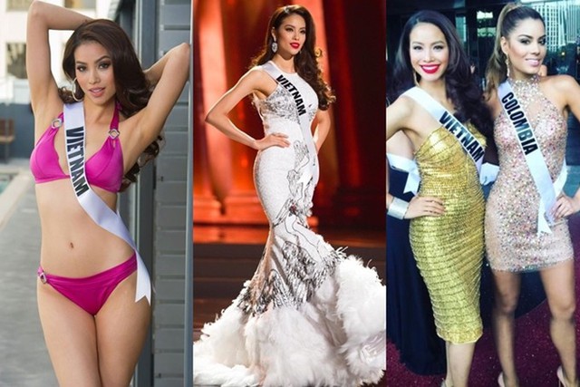 Hai tháng sau đăng quang, Phạm Hương lên đường sang Las Vegas, Mỹ dự thi Miss Universe. Cô được các chuyên trang sắc đẹp đánh giá cao từ đầu cuộc thi, khiến khán giả chờ đợi một thành tích nổi bật của Việt Nam tại sân chơi này. Dù quyết tâm hết mình, Phạm Hương không thể lọt vào top 15 trong sự tiếc nuối của khán giả. Tuy nhiên, cô vẫn được người hâm mộ dành tặng danh hiệu Hoa hậu quốc dân.