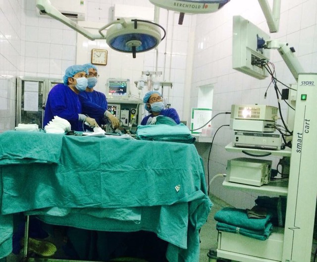 
Một ca phẫu thuật hậu môn trực tràng tại Bệnh viện Việt Đức
