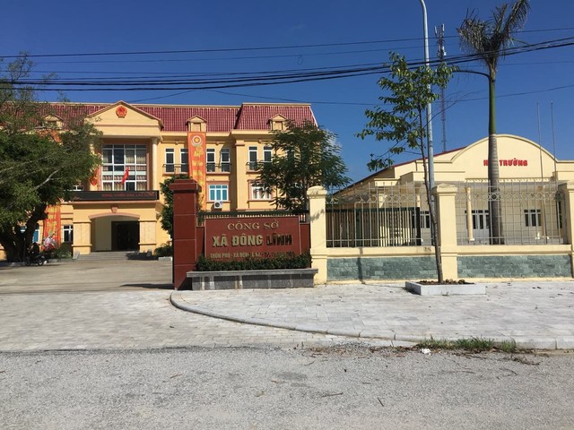 Công sở xã Đông Lĩnh, nơi ông Lê Đăng Duẩn công tác vừa mới bị bắt tạm giam