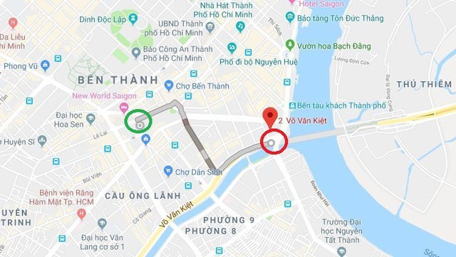 Bé trai lạc trong dòng người đi bão, lang thang từ công viên 23/9 cho đến hầm đường sông Sài Gòn