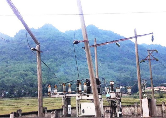 Sự cố g&acirc;y mất điện tr&ecirc;n diện rộng.