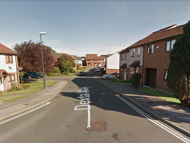 Ng&ocirc;i nh&agrave; của b&agrave; Carol, nơi ph&aacute;t hiện ra sự việc nằm tr&ecirc;n phố Dexta Way, Northallerton, North Yorkshire (Anh)