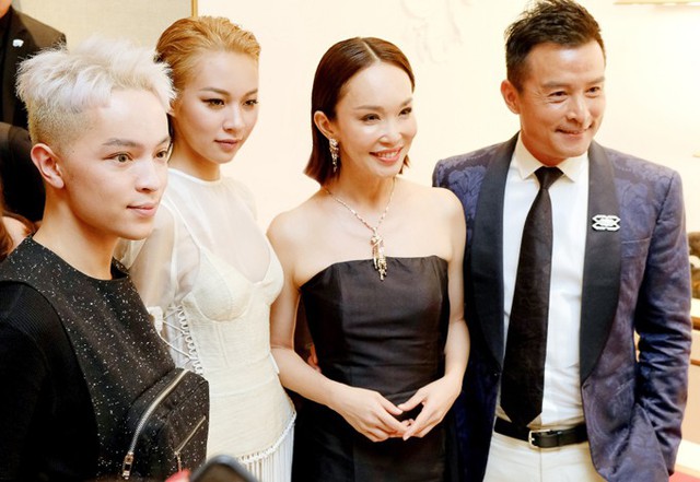 Phí Phương Anh, Kelbin Lei có dịp gặp gỡ vợ chồng ngôi sao hàng đầu châu Á Phạm Văn Phương - Lý Minh Thuận.