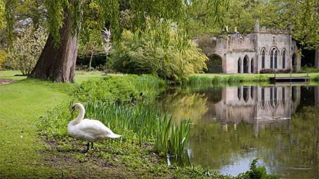 Khu đất này còn có một hồ nhân tạo được đặt tên là hồ Frogmore, nơi có cảnh quan tuyệt đẹp và đặt hai ngôi mộ của Nữ hoàng Victoria, Hoàng tử Albert.