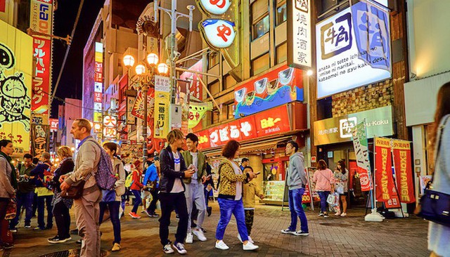 Một khu phố ở Osaka, Nhật Bản. Ảnh: Ảnh: Pedro.