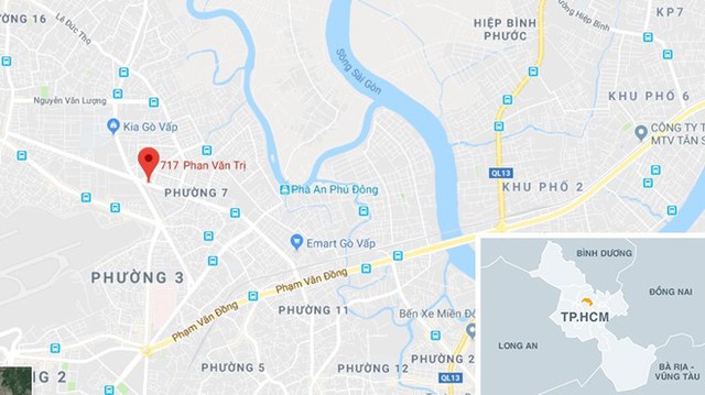 
Vụ tai nạn khiến 3 người thương vong. Ảnh: Nam Ninh.
