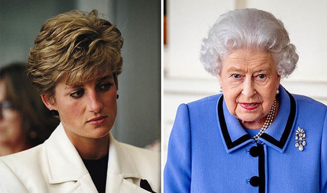 Chính Nữ hoàng Anh đã gửi thư yêu cầu Thái tử Charles và Công nương Diana ly hôn. Ảnh: Express.