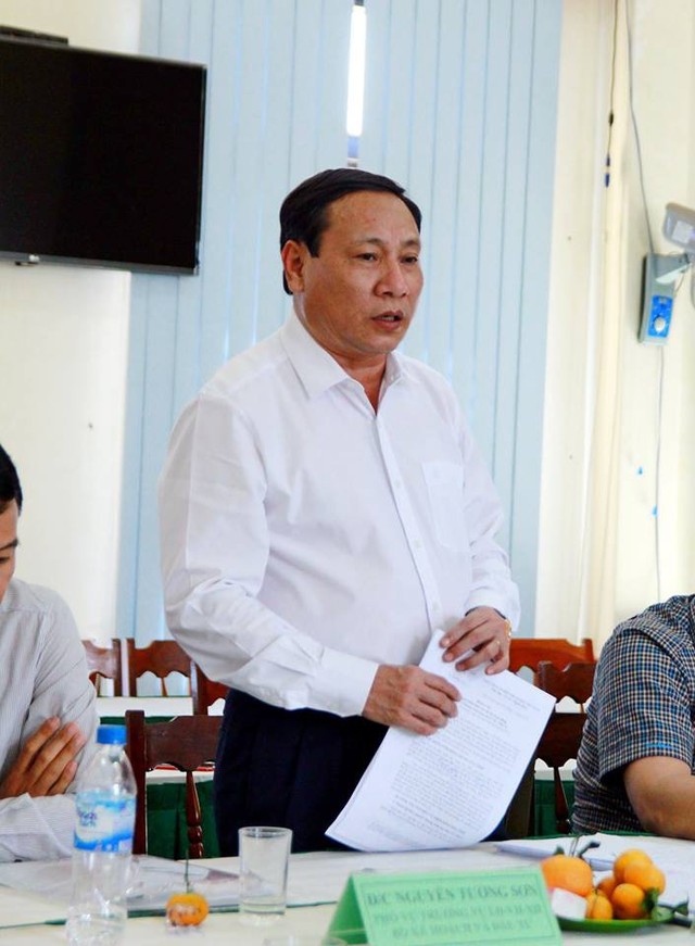 
Ông Võ Thành Đông - Phó Tổng Cục trưởng Tổng Cục Dân số – Kế hoạch hóa gia đình phát biểu tại buổi làm việc.
