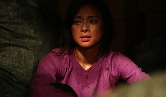 Xen kẽ với những cảnh hành động, Ngô Thanh Vân thể hiện nội tâm giông tố khi con gái bị bắt cóc.