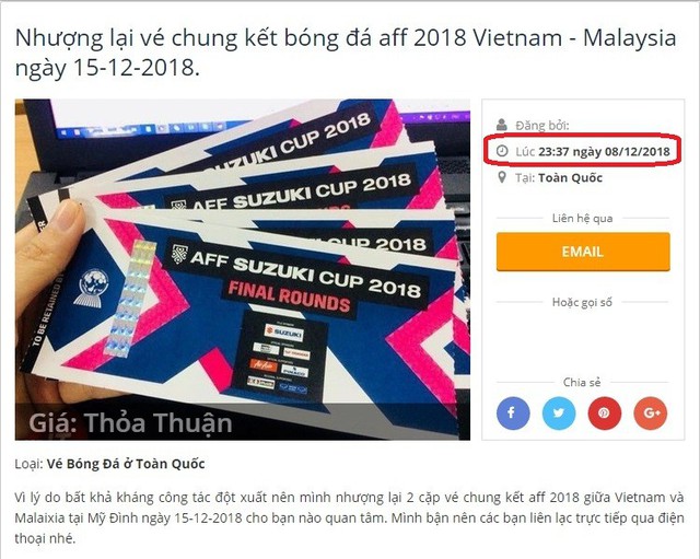 
Dù chưa mở bán nhưng trên mạng xã hội đã xuất hiện cò giao bán.
