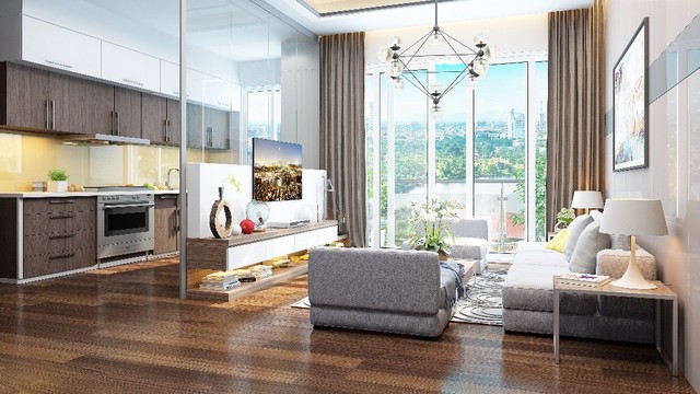 Chỉ cần thanh toán 30% giá trị căn hộ, sẽ ngay lập tức được được ký hợp đồng sở hữu căn hộ và nhận nhà ở ngay.