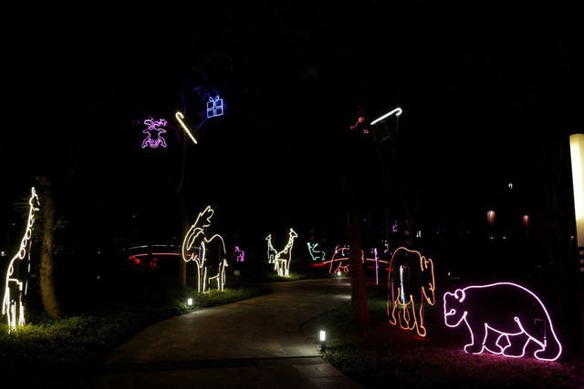 Thỏa thích check-in trong khu vườn Zoo Lights