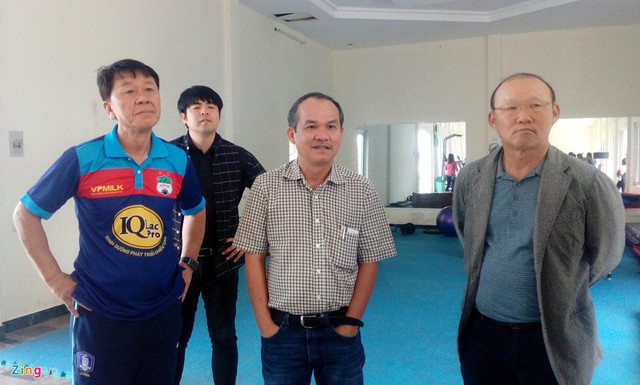 
Bầu Đức chính là người đã đưa HLV Park Hang Seo về dẫn dắt đội tuyển Việt Nam. Ảnh: Nguyễn Đăng.
