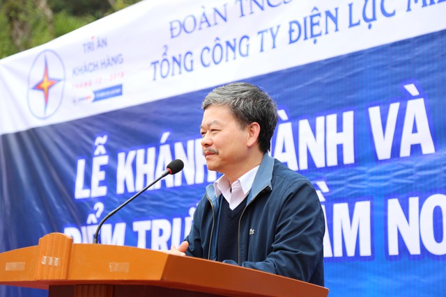 
Ông Lê Quang Thái - Phó Tổng giám đốc Tổng công ty Điện lực miền Bắc phát biểu
