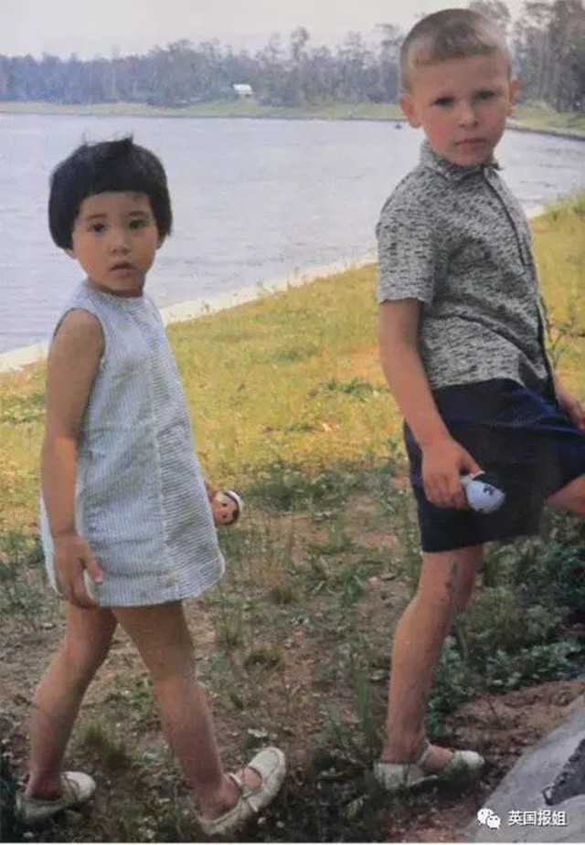 Những h&igrave;nh ảnh Masako khi c&ograve;n nhỏ.