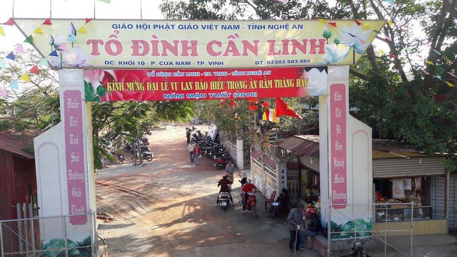 
Tổ đình chùa Cần Linh - nơi xảy ra mất tiền công đức.
