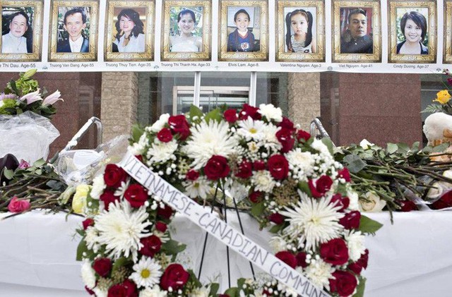 Tang lễ của các nạn nhân trong vụ thảm sát được tổ chức long trọng trong sự bàng hoàng và tiếc thương vô hạn của người thân, bạn bè và những người Việt đang sống tại Canada.
