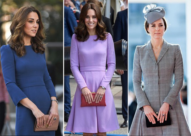 Nữ công tước xứ Cambridge - Kate Middleton (36 tuổi) - vợ của Hoàng tử William. Ảnh: UK Press.