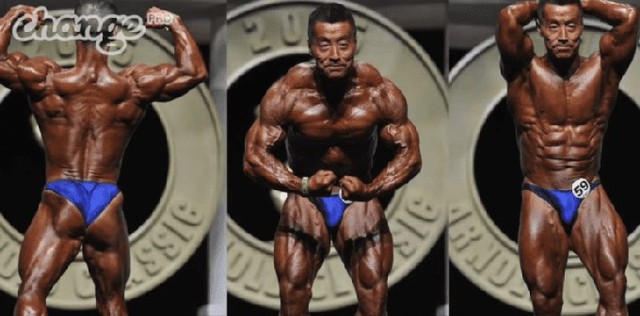 &Ocirc;ng Yang xếp thứ tư trong cuộc thi thể h&igrave;nh Arnold Classic Mỹ 2015. Ảnh: Change Pro.