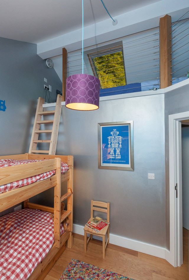
Giường ngủ được nhân ba nhờ thiết kế tầng thông minh, sáng tạo.
