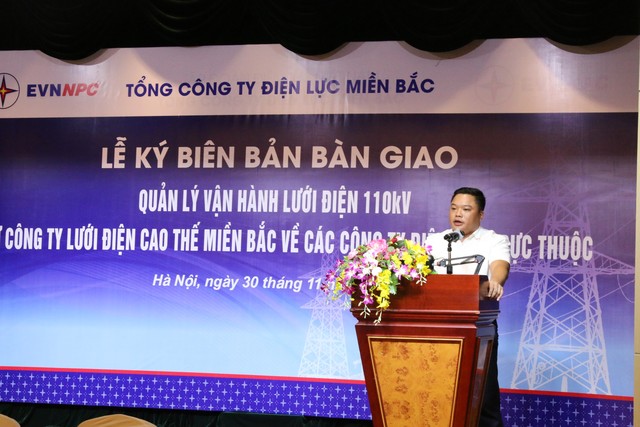 
Ông Nguyễn Phúc Thịnh - Giám đốc Công ty lưới điện Cao thế miền Bắc (đơn vị thực hiện chuyển giao)
