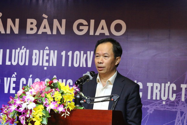 
Chủ tịch kiêm Tổng Giám đốc Thiều Kim Quỳnh phát biểu chỉ đạo tại Lễ Bàn giao
