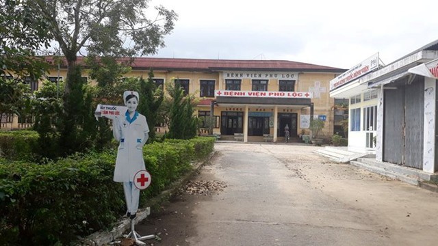 Bệnh viện Phú Lộc, nơi xảy ra vụ việc. Ảnh TL