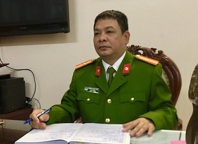 Trung tá Dương Minh Tùng – Đội trưởng Đội Cảnh sát đặc nhiệm, Phòng Cảnh sát hình sự Công an TP.Hà Nội.