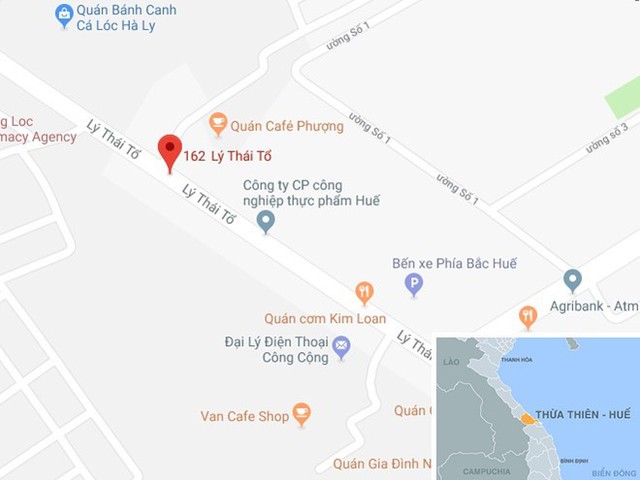 
Quán Internet ở 162 Lý Thái Tổ, địa điểm công an bắt giữ nhóm lừa đảo. Ảnh: Google Maps.
