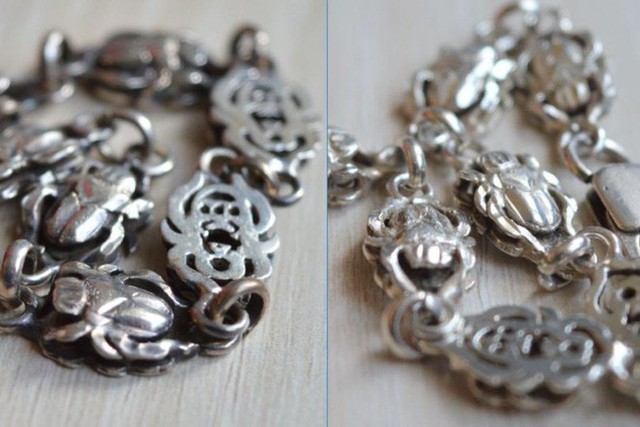 Kết quả trước v&agrave; sau khi l&agrave;m sạch. (Ảnh: Internet)