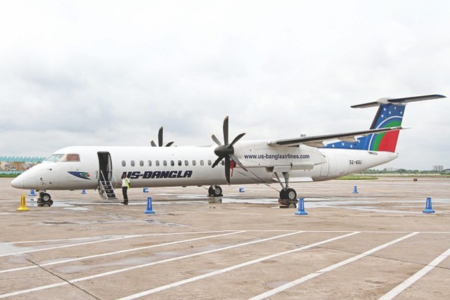 
Máy bay Bombardier Dash Q400 của hãng US-Bangla. Ảnh minh họa: Daily Star.

Theo Tri Thức Trực Tuyến 
