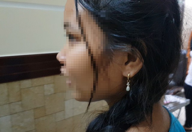 Dung kể lại việc bị bà Hương lợi dụng, đưa vào vụ án. Ảnh: Lê Trai.