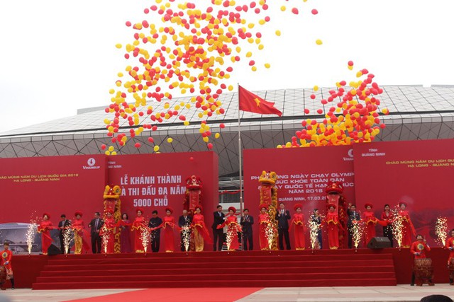 
Lễ khánh thành Nhà thi đấu đa năng 5.000 chỗ tỉnh Quảng Ninh

