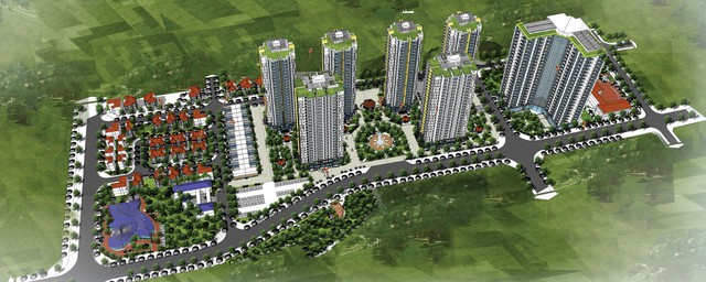
Dự án Mipec City View tại phường Kiến Hưng, quận Hà Đông, Hà Nội. (ảnh: Danko Group)
