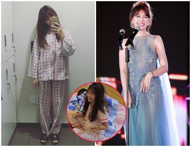 Hari Won lúc nào cũng xinh đẹp lỗng lẫy bên chồng, nhưng khi ở nhà lại giống hệt bà già đau khổ.