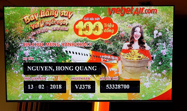 
Danh tính khách hàng may mắn đạt giải.
