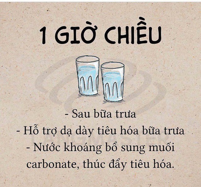 
Một cốc sau bữa trưa hỗ trợ tiêu hóa. (Ảnh tổng hợp)
