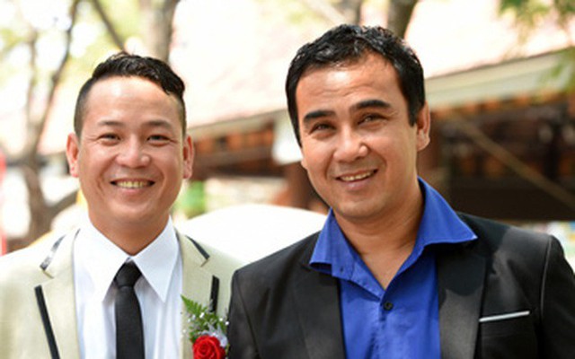 Quyền Linh v&agrave; em trai ruột - Quyền Lộc