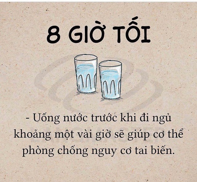 
Và cuối cùng, một cốc nữa trước khi đi ngủ để có một cơ thể khỏe mạnh hơn. (Ảnh tổng hợp)
