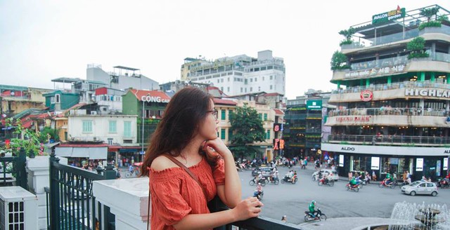 Du học sinh Trần Thị Thu Hà. Ảnh: Facebook nhân vật